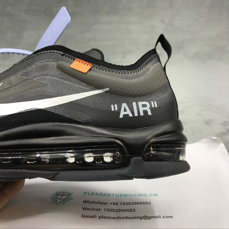 Authentic OFF-WHITE x Nike Air Max 97 Black